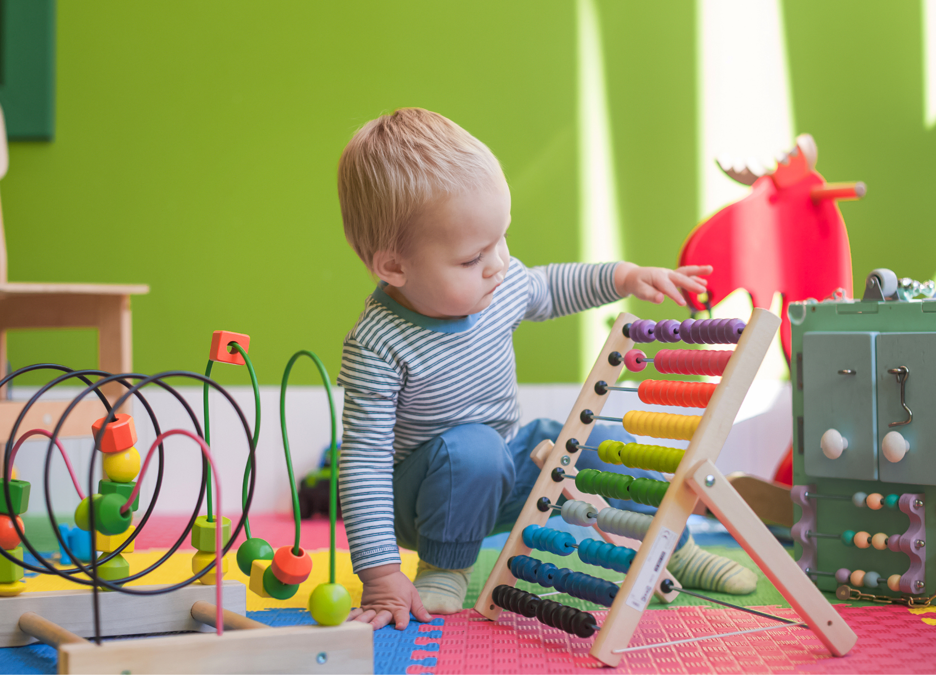 basement playroom
